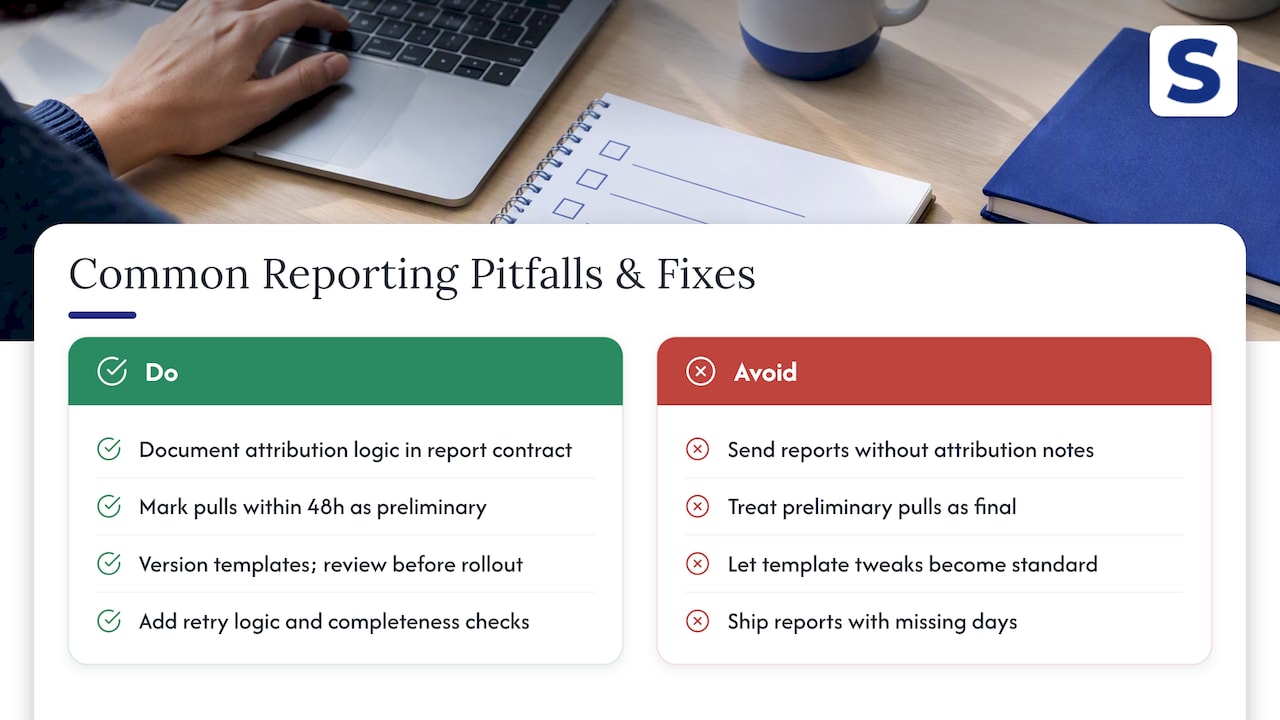 Common Challenges in Amazon Ads Client Reporting Workflows — overview diagram
